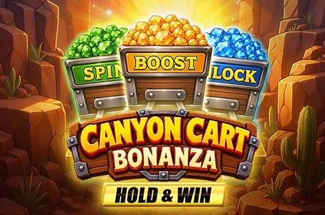 Canyon Cart Bonanza: Hold & Win